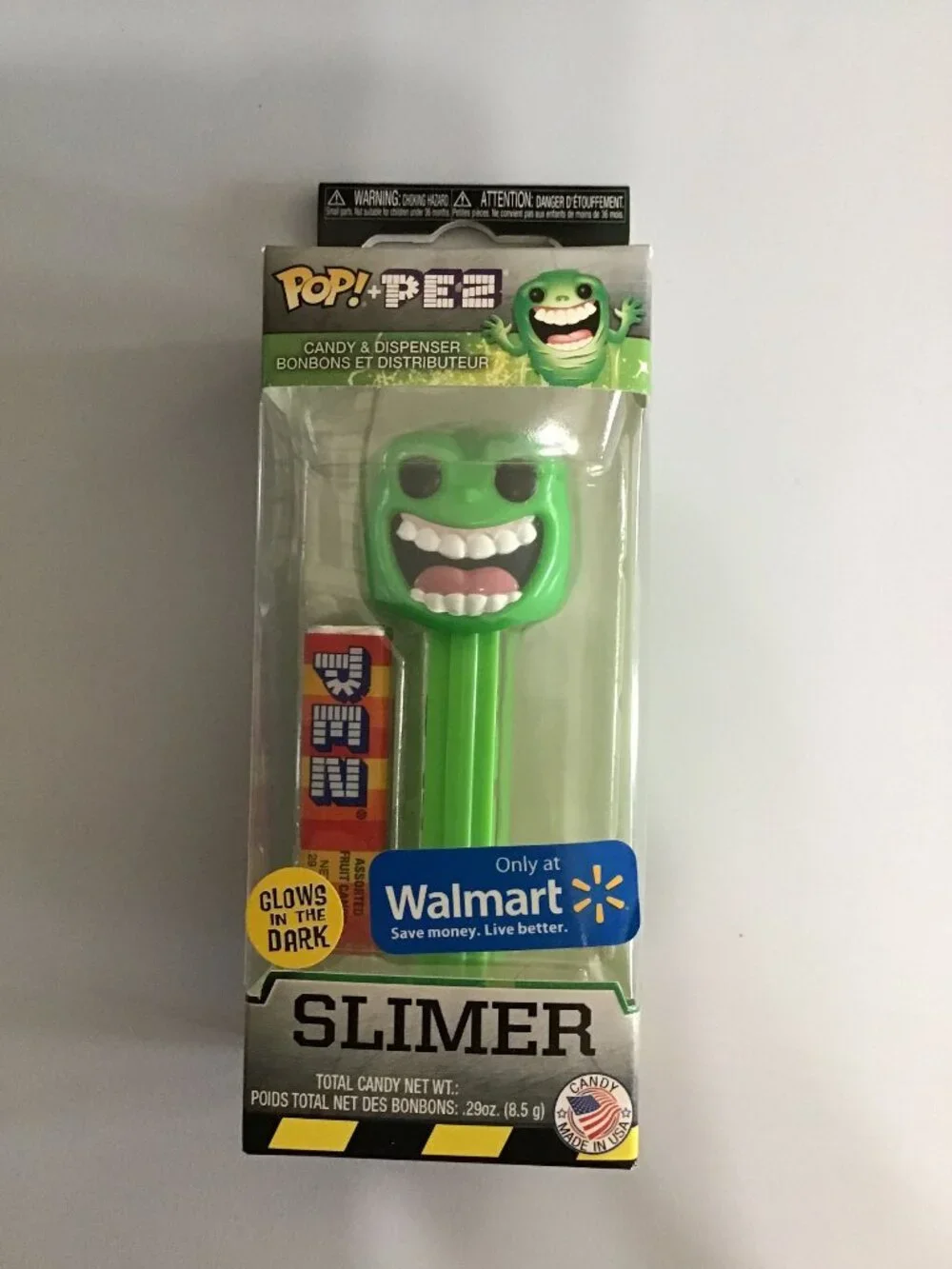 Funko Pop Pez Ghostbusters Slimer Glow Walmart Exclusive New Collectible Figure